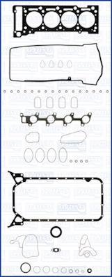  Kit de vedantes de motor completo Mercedes C sedan (W203) (2000 - 2007) 