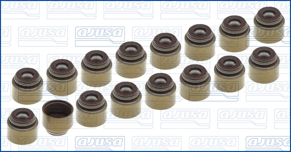 Vedação de válvula (coletor de óleo), admissão/escape, kit para um motor Ajusa 57018800 preço, a partir de 16,95 USD