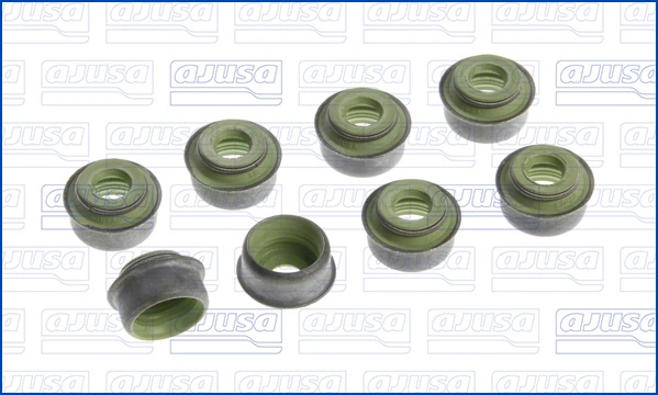 Vedação de válvula (coletor de óleo), admissão/escape, kit para um motor Ajusa 57003800 preço, a partir de 10,81 USD