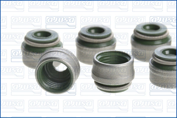 57049900 Ajusa Vedação de válvula (coletor de óleo), admissão/escape, kit para um motor