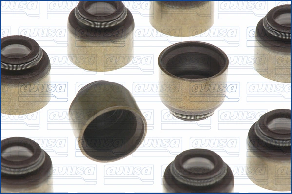 57019000 Ajusa Vedação de válvula (coletor de óleo), admissão/escape, kit para um motor