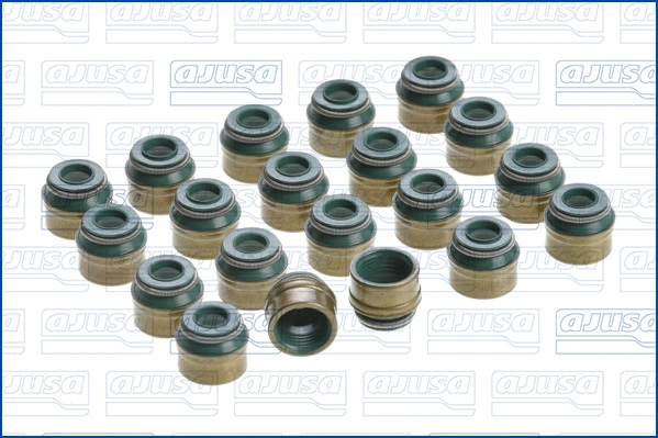 Vedação de válvula (coletor de óleo), admissão/escape, kit para um motor Ajusa 57025500 preço, a partir de 15,28 USD