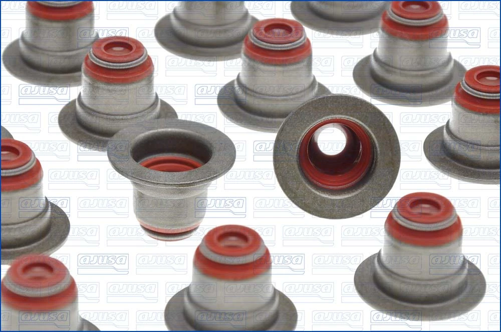 57041700 Ajusa Vedação de válvula (coletor de óleo), admissão/escape, kit para um motor