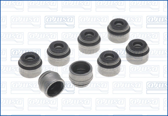 Vedação de válvula (coletor de óleo), admissão/escape, kit para um motor Ajusa 57048100 preço, a partir de 14,01 USD