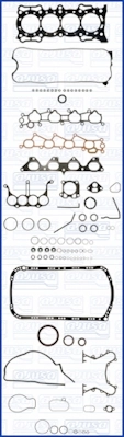Kit de vedantes de motor completo para Honda Accord CB3, CB7