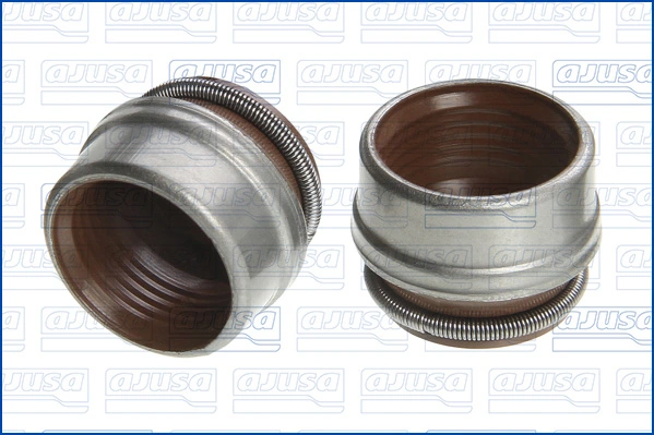 57013400 Ajusa Vedação de válvula (coletor de óleo), admissão/escape, kit para um motor