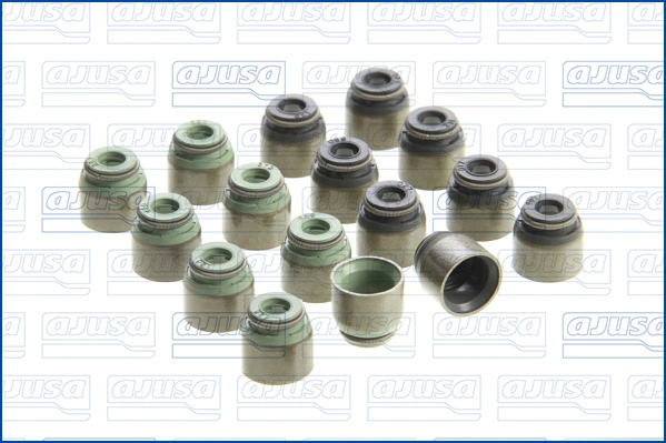 Vedação de válvula (coletor de óleo), admissão/escape, kit para um motor Ajusa 57038700 preço, a partir de 40,85 USD