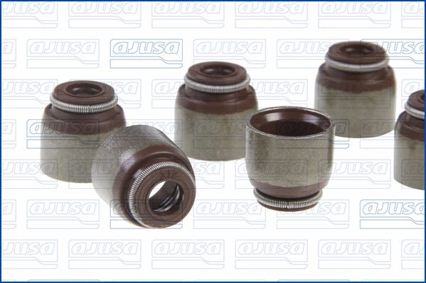 57017900 Ajusa Vedação de válvula (coletor de óleo), admissão/escape, kit para um motor