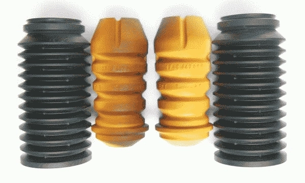 Pára-choque (grade de proteção) de amortecedor traseiro + bota de proteção para Nissan Micra K10