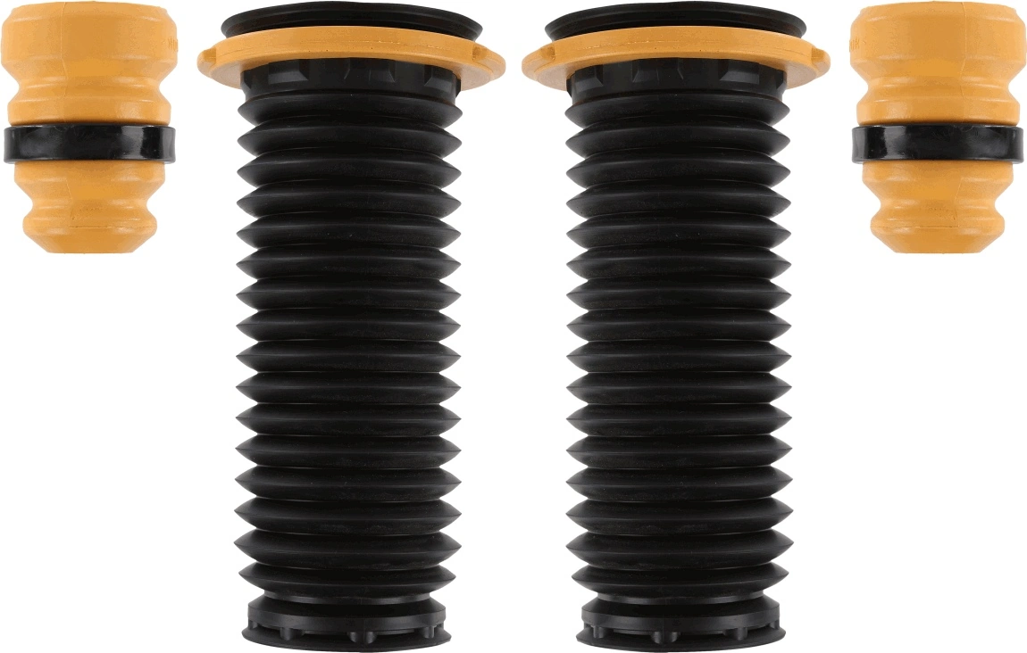 Compre Pára-choque (grade de proteção) de amortecedor traseiro + bota de proteção Fiat 500 10