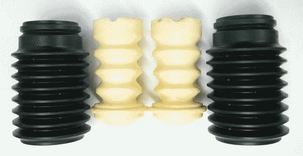 Pára-choque (grade de proteção) de amortecedor traseiro + bota de proteção Nissan Sunny III N14