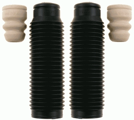  Pára-choque (grade de proteção) de amortecedor traseiro + bota de proteção Hyundai Elantra III sedan (XD) (2000 - 2006) III