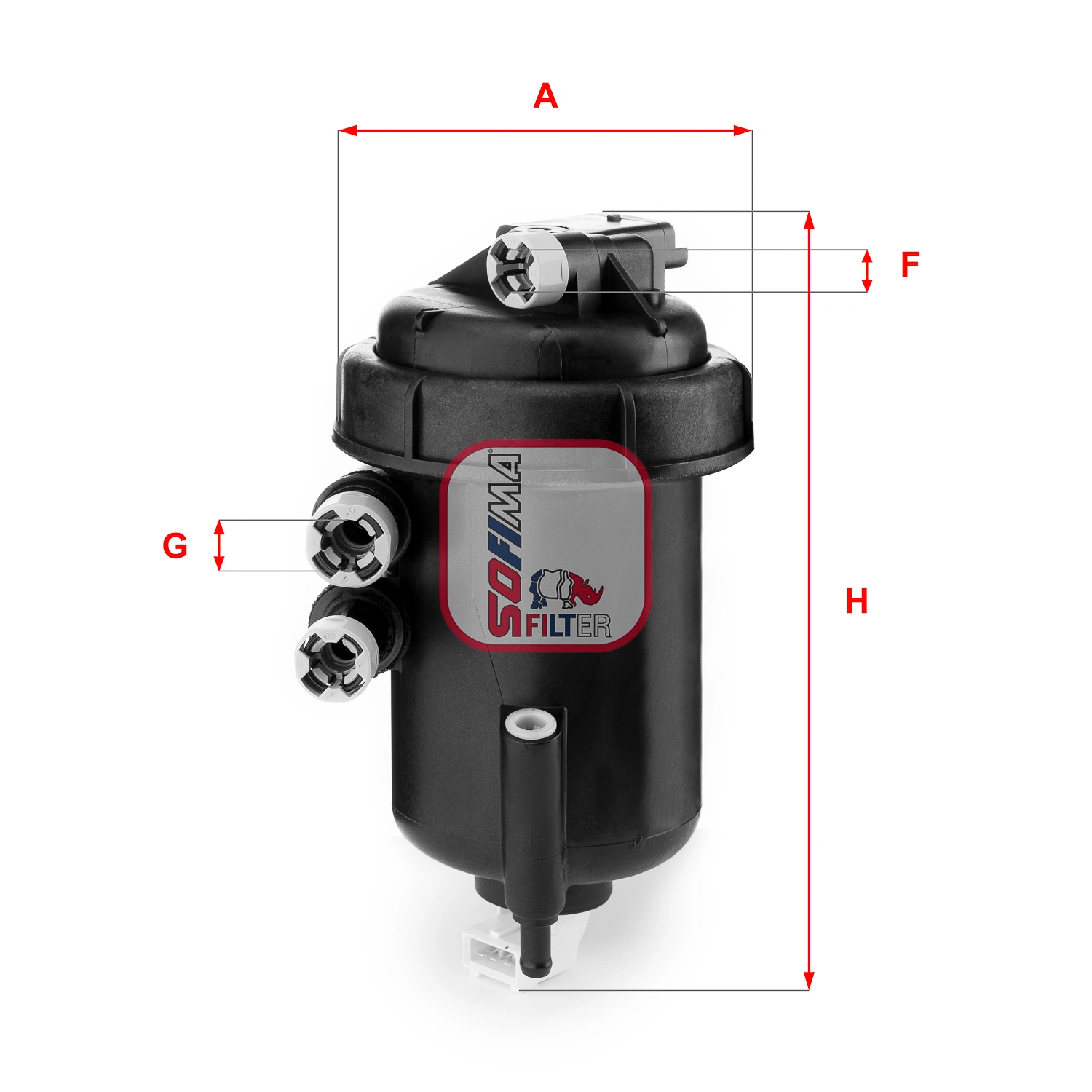 Caixa de filtro de combustível Fiat/Alfa/Lancia 1345983080 preço, a partir de 118,60 USD