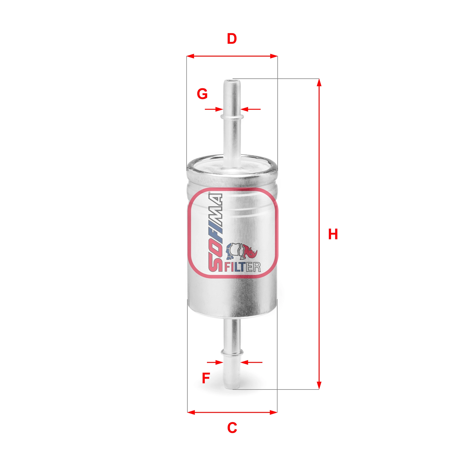 Compre 51817983 Fiat/Alfa/Lancia Filtro de combustível