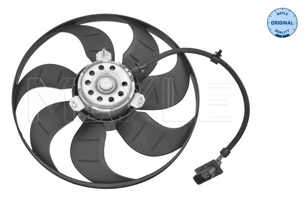 Ventilador elétrico de esfriamento montado (motor + roda de aletas) Jdeus EV0010193