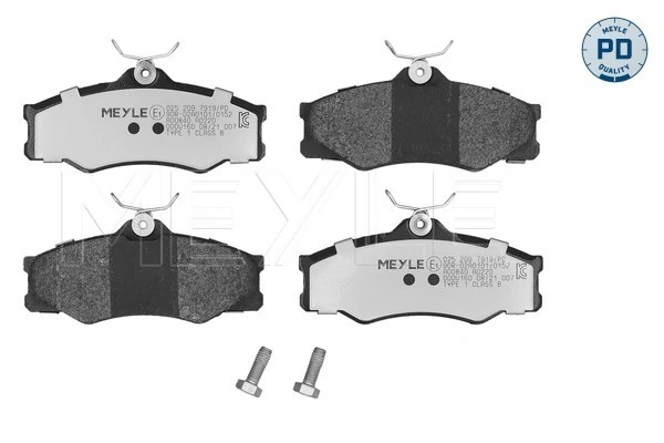 Sapatas do freio dianteiras de disco para Volkswagen Transporter T3 25, 253, 255