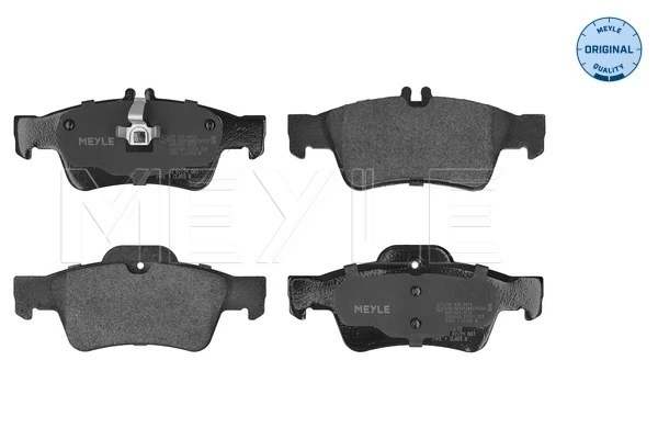  Sapatas do freio traseiras de disco Mercedes E sedan (W211) (2002 - 2008) 