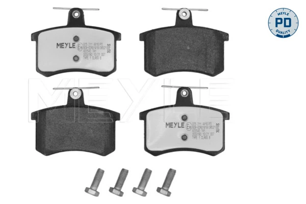 Sapatas do freio traseiras de disco para Alfa Romeo 156  932