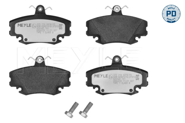 Sapatas do freio dianteiras de disco para Renault 19 II S53