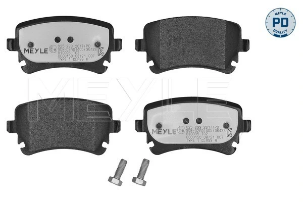  Sapatas do freio traseiras de disco Volkswagen Multivan T5 monovolume (7HM, 7HN, 7HF, 7EF, 7EM, 7EN) (2003 - 2016) T5