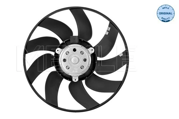 Ventilador elétrico de esfriamento montado (motor + roda de aletas) esquerdo VALEO 696240