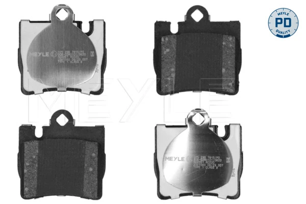 MKD848 Friction Master Sapatas do freio traseiras de disco