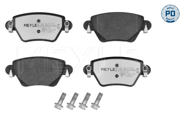  Sapatas do freio traseiras de disco Ford Mondeo III sedan (B4Y) (2000 - 2007) III