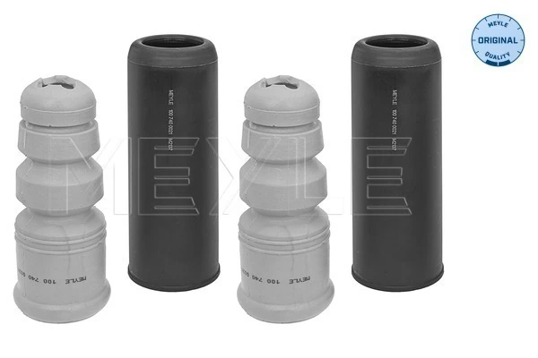 Pára-choque (grade de proteção) de amortecedor traseiro + bota de proteção para Audi A6 C6 4F2