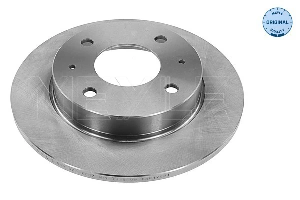  Disco do freio traseiro Mitsubishi Colt VII hatchback (Z3) (2008 - 2012) VII