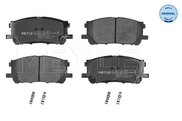 Sapatas do freio dianteiras de disco Lexus RX 300/330/350/400H U3