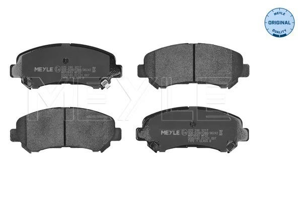 Sapatas do freio dianteiras de disco para Nissan X-Trail  T31