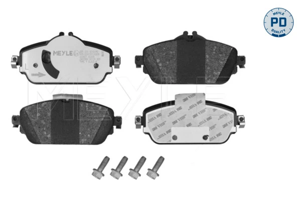  Sapatas do freio dianteiras de disco Mercedes E sedan (W213) (2016 - 2023) 