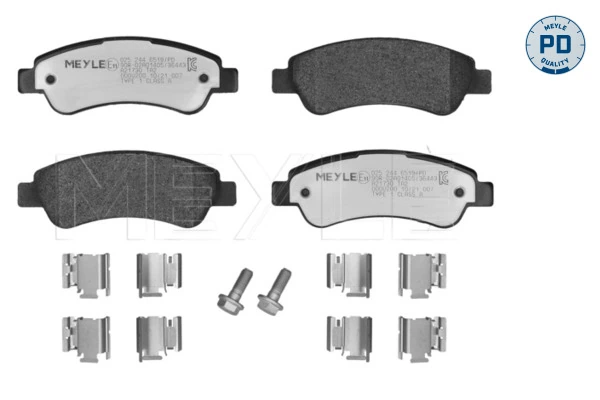  Sapatas do freio traseiras de disco Citroen Jumper сaixa (250) (2006 - 2026) 