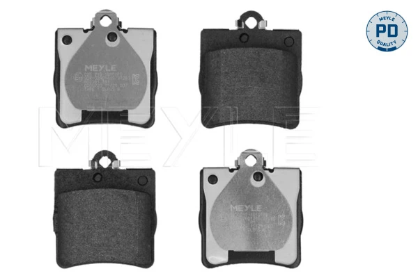  Sapatas do freio traseiras de disco Mercedes E sedan (W210) (1995 - 2002) 