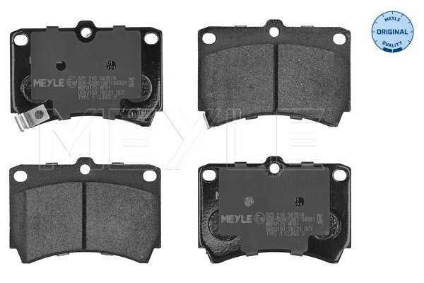 Compre B5Y63323Z Ford Sapatas do freio dianteiras de disco