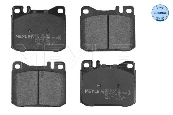 Sapatas do freio dianteiras de disco para Mercedes E  C123