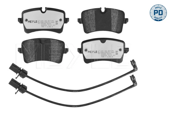 Sapatas do freio traseiras de disco para Audi A6 C7 4G2, 4GC