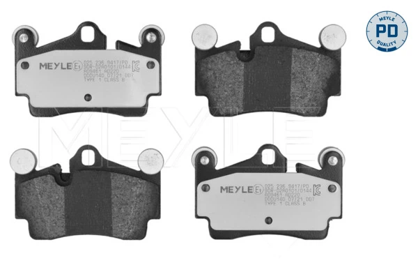 Sapatas do freio traseiras de disco Peugeot/Citroen 1639380580 preço, a partir de 33,88 USD