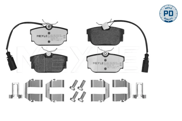  Sapatas do freio traseiras de disco Volkswagen Transporter T4 сaixa (70A, 70H, 7DA, 7DH) (1990 - 2003) T4
