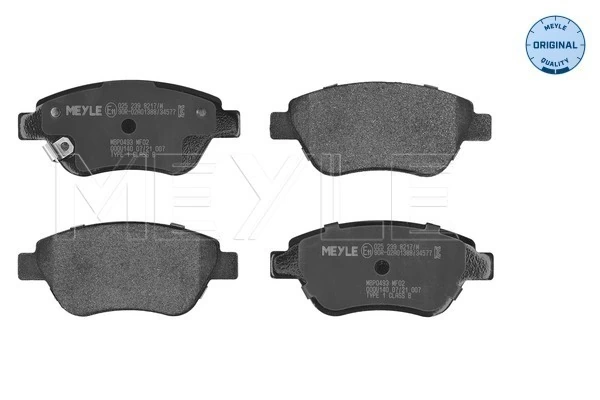 Sapatas do freio dianteiras de disco Peugeot/Citroen 93169254 preço, a partir de 25,48 USD
