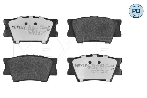 Sapatas do freio traseiras de disco Toyota RAV4 IV A4