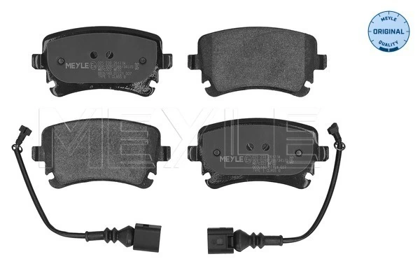 Sapatas do freio traseiras de disco Volkswagen Transporter T5 7HA, 7HH, 7EA, 7EH