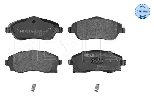 Sapatas do freio dianteiras de disco para Opel Corsa C F08, F68