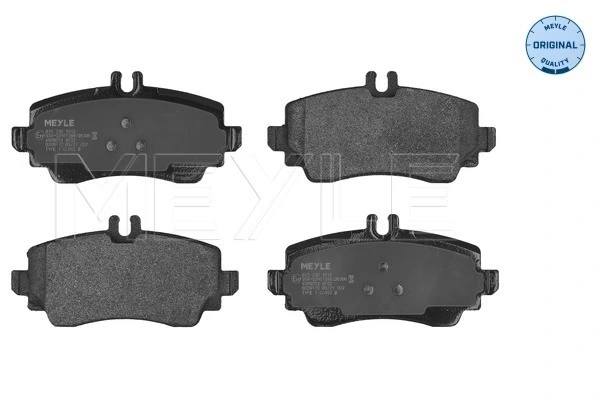  Sapatas do freio dianteiras de disco Mercedes A hatchback (W168) (1997 - 2004) 