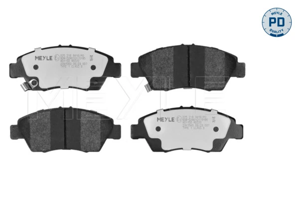 Sapatas do freio dianteiras de disco Honda Civic VI MB