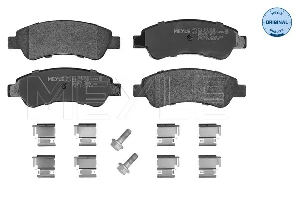 Sapatas do freio traseiras de disco Citroen Jumper  250