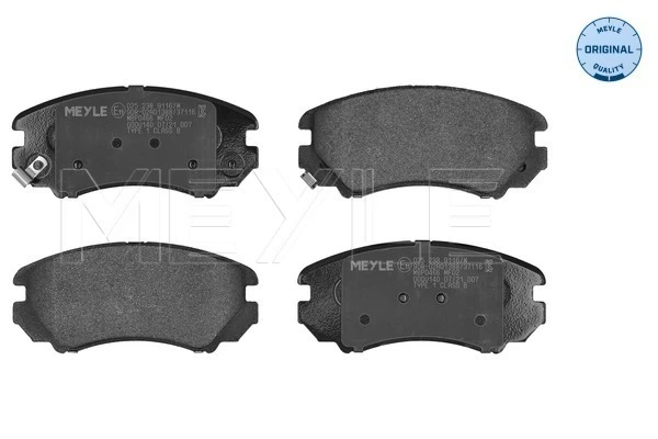 Sapatas do freio dianteiras de disco para Hyundai Elantra IV HD