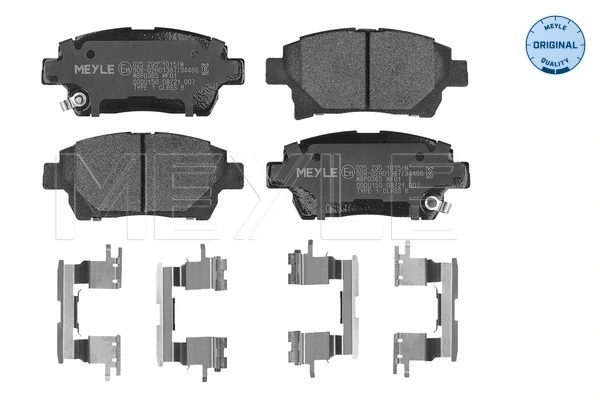 Sapatas do freio dianteiras de disco para Toyota Prius  NHW20