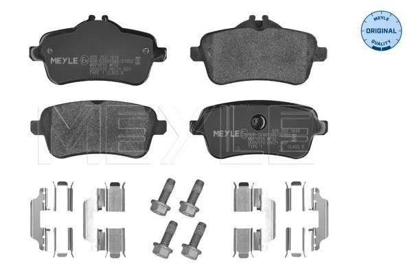 Sapatas do freio traseiras de disco para Mercedes ML/GLE  W166