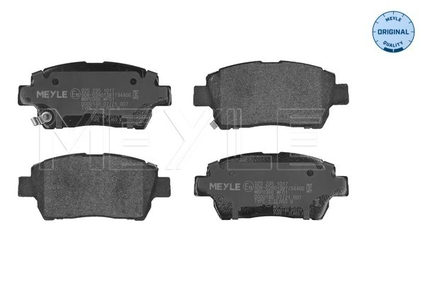 Sapatas do freio dianteiras de disco Toyota Prius  NHW20